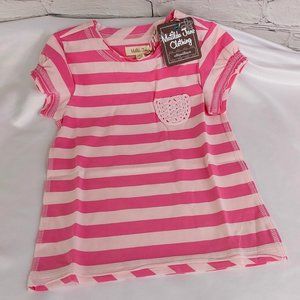 MATILDA JANE SPLIT~HEM BALOON-SLEEVE TOP